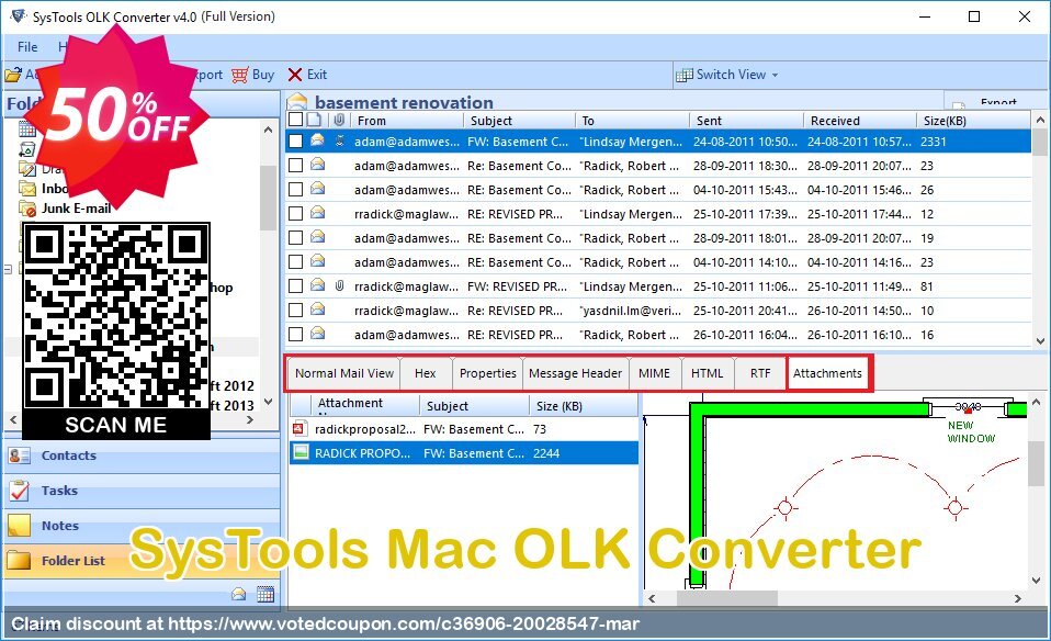 SysTools MAC OLK Converter Coupon Code Jun 2024, 50% OFF - VotedCoupon