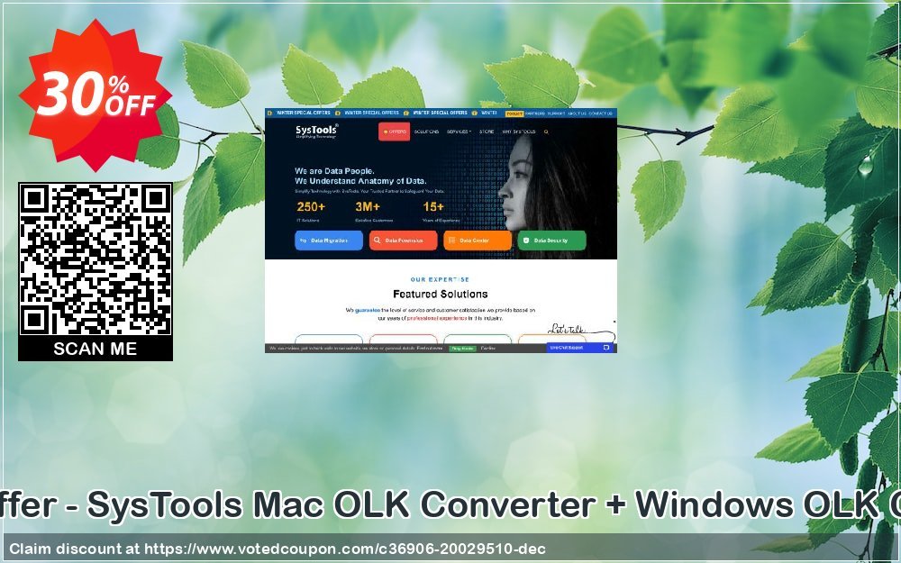 Bundle Offer - SysTools MAC OLK Converter + WINDOWS OLK Converter Coupon Code Apr 2024, 30% OFF - VotedCoupon