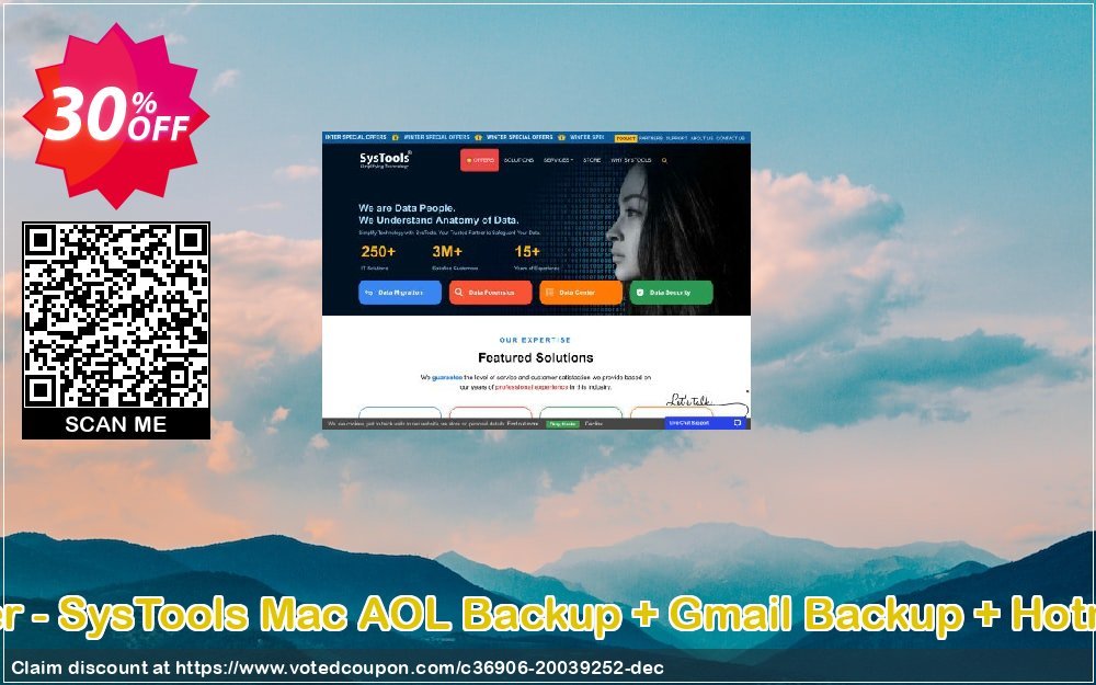 Bundle Offer - SysTools MAC AOL Backup + Gmail Backup + Hotmail Backup Coupon, discount SysTools Summer Sale. Promotion: awesome promo code of Bundle Offer - SysTools Mac AOL Backup + Gmail Backup + Hotmail Backup 2024