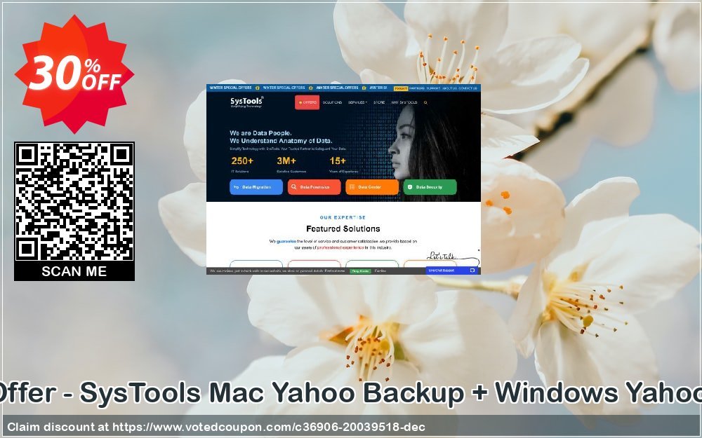 Bundle Offer - SysTools MAC Yahoo Backup + WINDOWS Yahoo Backup Coupon, discount SysTools Summer Sale. Promotion: wondrous promo code of Bundle Offer - SysTools Mac Yahoo Backup + Windows Yahoo Backup 2024