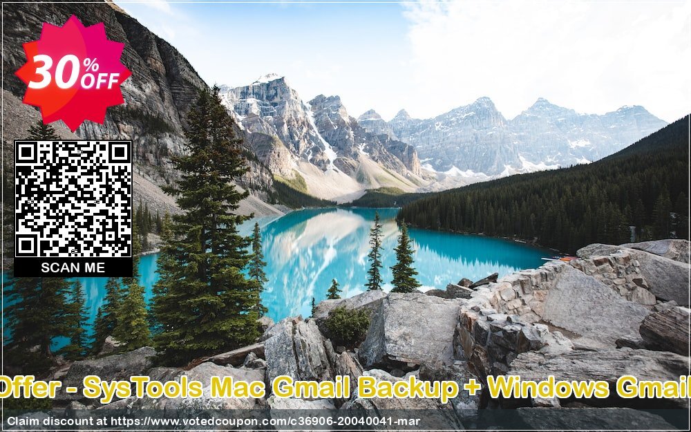 Bundle Offer - SysTools MAC Gmail Backup + WINDOWS Gmail Backup Coupon, discount SysTools Summer Sale. Promotion: impressive offer code of Bundle Offer - SysTools Mac Gmail Backup + Windows Gmail Backup 2024