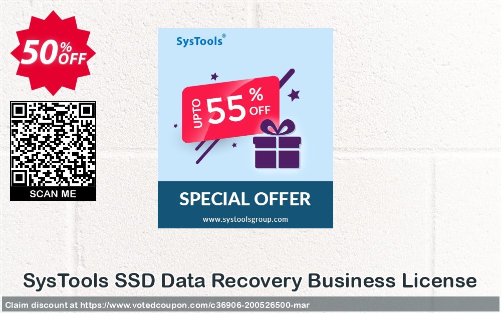 SysTools SSD Data Recovery Business Plan Coupon, discount 50% OFF SysTools SSD Data Recovery Business License, verified. Promotion: Awful sales code of SysTools SSD Data Recovery Business License, tested & approved