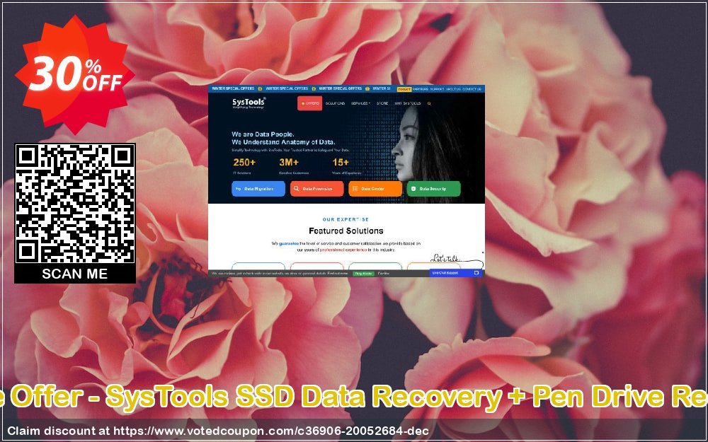 Bundle Offer - SysTools SSD Data Recovery + Pen Drive Recovery Coupon, discount SysTools Summer Sale. Promotion: awesome discount code of Bundle Offer - SysTools SSD Data Recovery + Pen Drive Recovery 2024