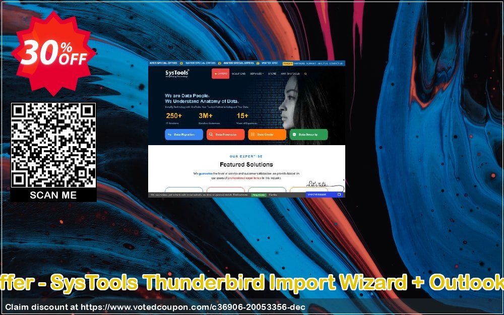 Bundle Offer - SysTools Thunderbird Import Wizard + Outlook to MBOX Coupon, discount SysTools Summer Sale. Promotion: imposing discount code of Bundle Offer - SysTools Thunderbird Import Wizard + Outlook to MBOX 2024