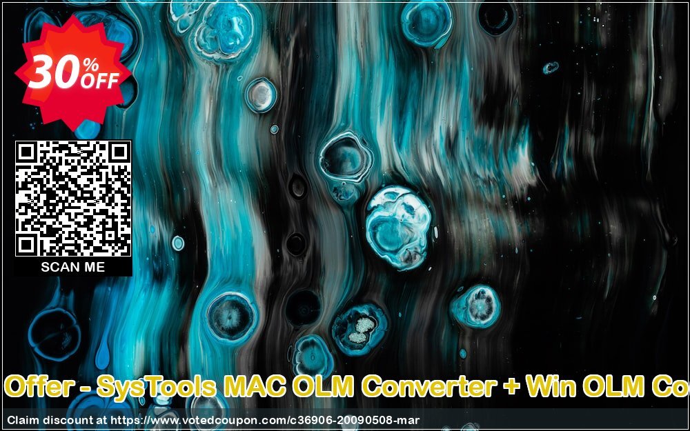 Bundle Offer - SysTools MAC OLM Converter + Win OLM Converter Coupon, discount SysTools Summer Sale. Promotion: marvelous promotions code of Bundle Offer - SysTools MAC OLM Converter + Win OLM Converter 2024