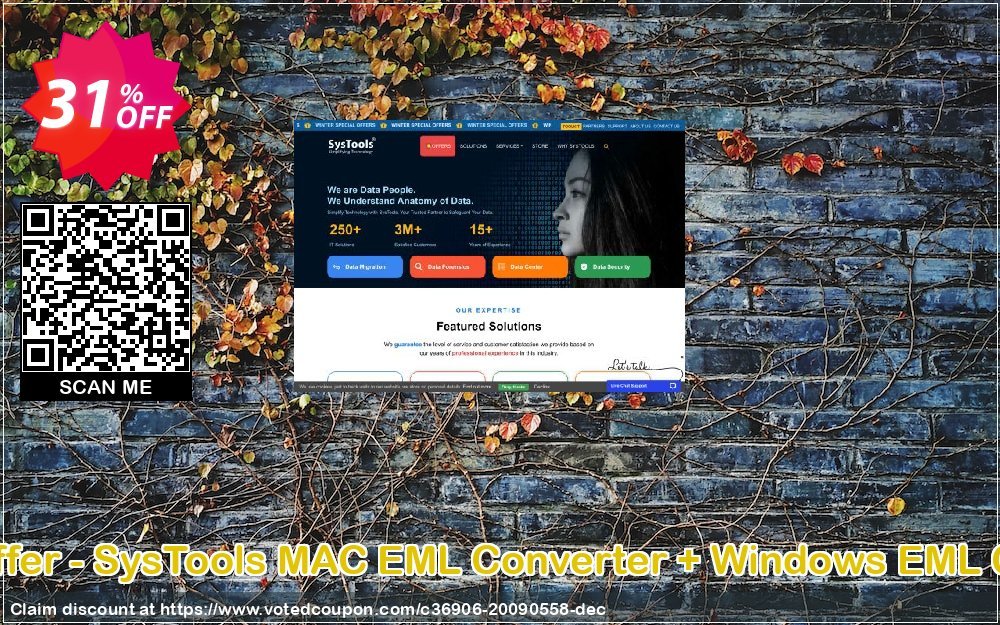 Bundle Offer - SysTools MAC EML Converter + WINDOWS EML Converter Coupon, discount SysTools Summer Sale. Promotion: amazing sales code of Bundle Offer - SysTools MAC EML Converter + Windows EML Converter 2024