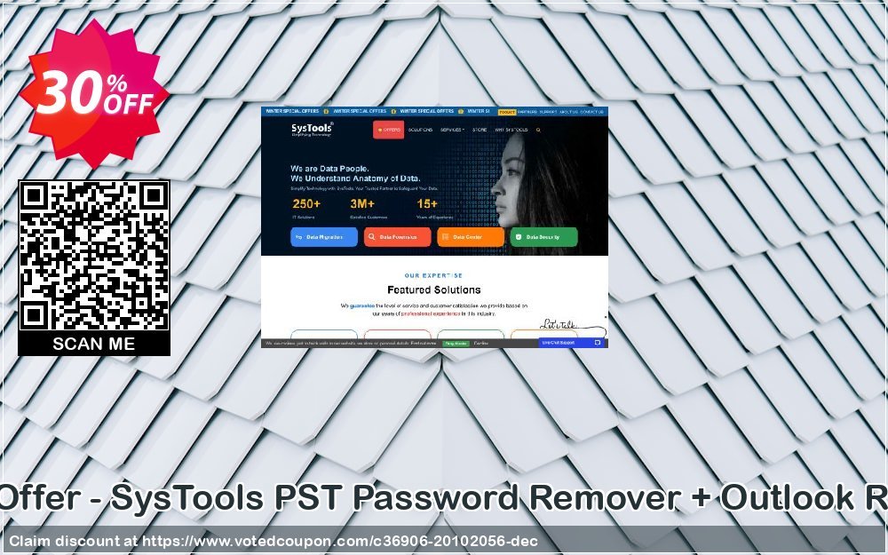 Bundle Offer - SysTools PST Password Remover + Outlook Recovery Coupon, discount SysTools Summer Sale. Promotion: awful promo code of Bundle Offer - SysTools PST Password Remover + Outlook Recovery 2024