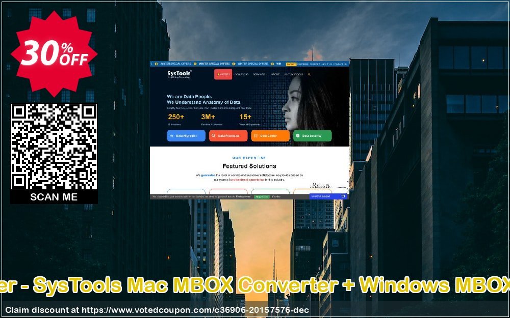Bundle Offer - SysTools MAC MBOX Converter + WINDOWS MBOX Converter Coupon, discount SysTools Summer Sale. Promotion: marvelous sales code of Bundle Offer - SysTools Mac MBOX Converter + Windows MBOX Converter 2024