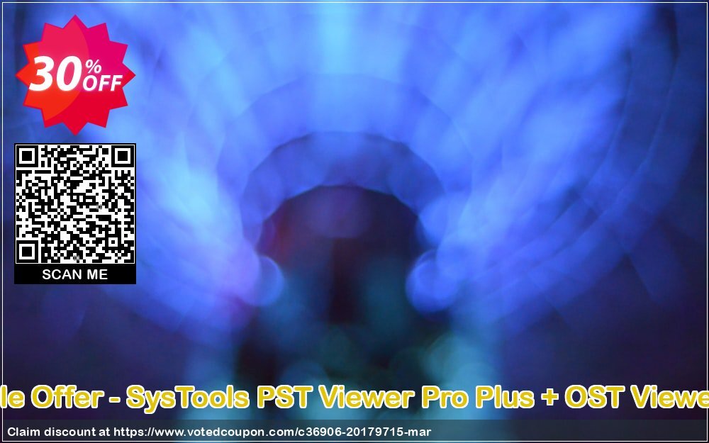 Bundle Offer - SysTools PST Viewer Pro Plus + OST Viewer Pro Coupon, discount SysTools Summer Sale. Promotion: amazing discounts code of Bundle Offer - SysTools PST Viewer Pro Plus + OST Viewer Pro 2024