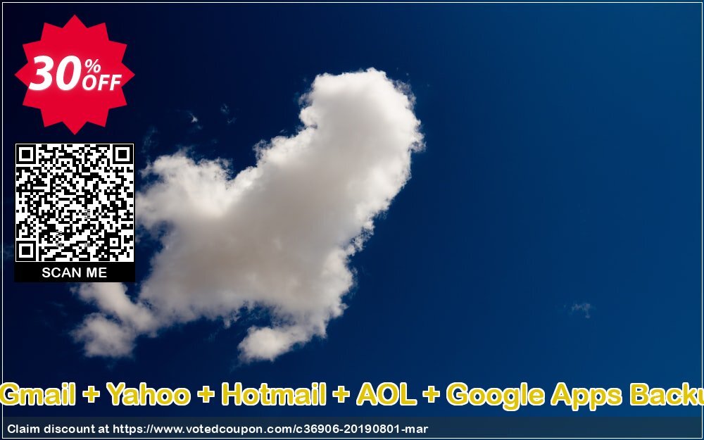 Special Bundle Offer - Gmail + Yahoo + Hotmail + AOL + Google Apps Backup + Office 365 Backup Coupon Code Apr 2024, 30% OFF - VotedCoupon