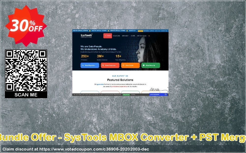 Bundle Offer - SysTools MBOX Converter + PST Merge Coupon Code Apr 2024, 30% OFF - VotedCoupon