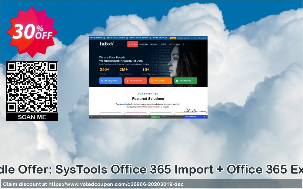 Bundle Offer: SysTools Office 365 Import + Office 365 Export Coupon, discount SysTools Summer Sale. Promotion: impressive promotions code of Bundle Offer - SysTools Office 365 Import + Office 365 Export 2024