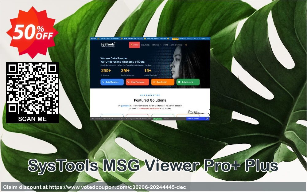 SysTools MSG Viewer Pro+ Plus Coupon, discount SysTools Summer Sale. Promotion: dreaded promotions code of SysTools MSG Viewer Pro Plus 2023