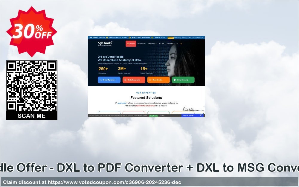 Bundle Offer - DXL to PDF Converter + DXL to MSG Converter Coupon, discount SysTools Summer Sale. Promotion: big promotions code of Bundle Offer - DXL to PDF Converter + DXL to MSG Converter 2024