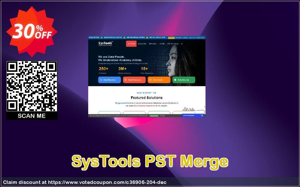 SysTools PST Merge Coupon Code Apr 2024, 30% OFF - VotedCoupon
