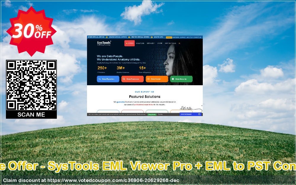 Bundle Offer - SysTools EML Viewer Pro + EML to PST Converter voted-on promotion codes