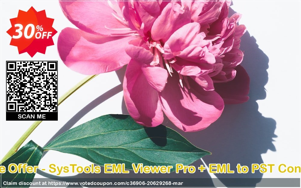 Bundle Offer - SysTools EML Viewer Pro + EML to PST Converter Coupon Code Jun 2024, 30% OFF - VotedCoupon