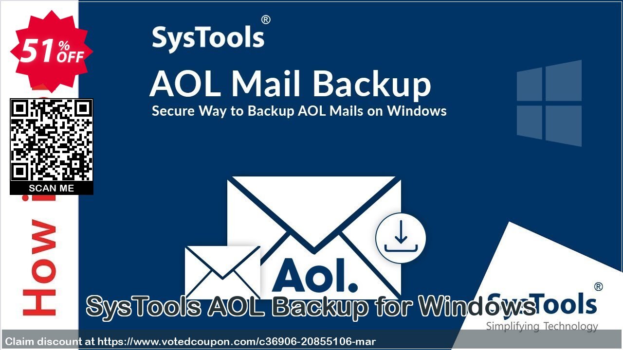 SysTools AOL Backup for WINDOWS Coupon, discount SysTools Summer Sale. Promotion: special deals code of SysTools AOL Backup - Single User 2024