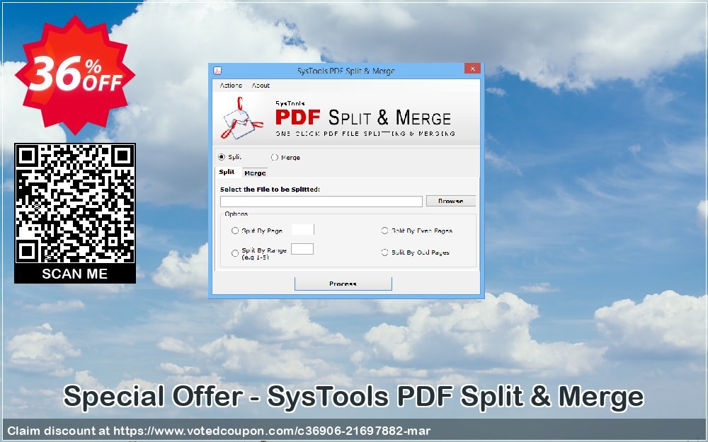 Special Offer - SysTools PDF Split & Merge Coupon Code May 2024, 36% OFF - VotedCoupon