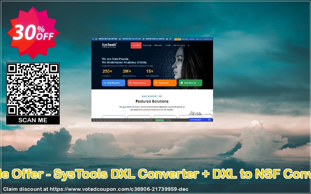 Bundle Offer - SysTools DXL Converter + DXL to NSF Converter Coupon Code May 2024, 30% OFF - VotedCoupon