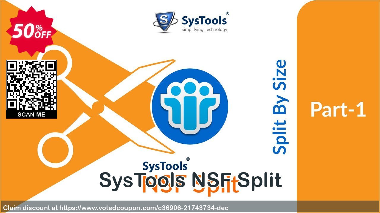 SysTools NSF Split Coupon, discount 50% OFF SysTools NSF Split, verified. Promotion: Awful sales code of SysTools NSF Split, tested & approved