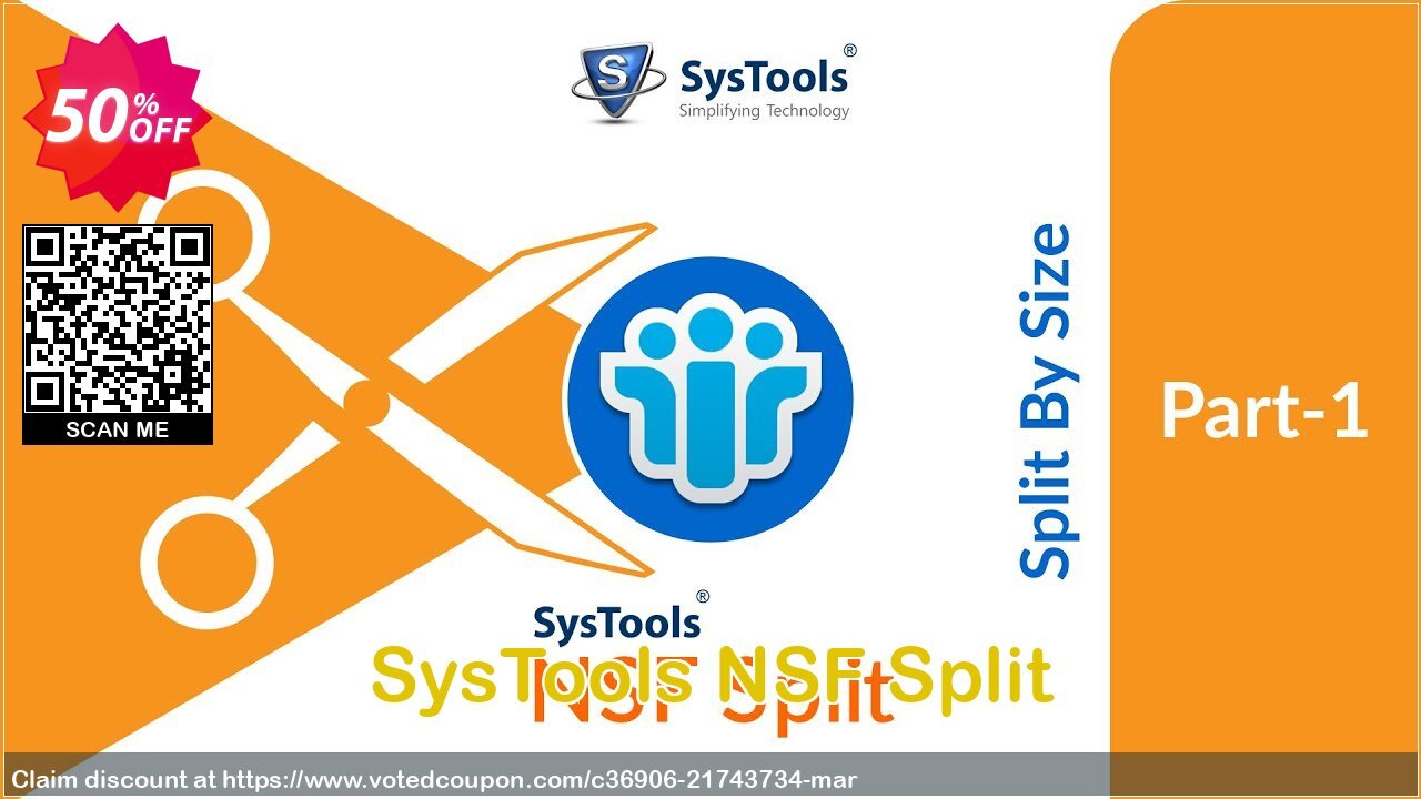 SysTools NSF Split Coupon, discount 50% OFF SysTools NSF Split, verified. Promotion: Awful sales code of SysTools NSF Split, tested & approved