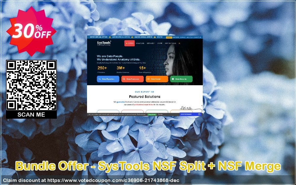 Bundle Offer - SysTools NSF Split + NSF Merge Coupon, discount 30% OFF Bundle Offer - SysTools NSF Split + NSF Merge, verified. Promotion: Awful sales code of Bundle Offer - SysTools NSF Split + NSF Merge, tested & approved