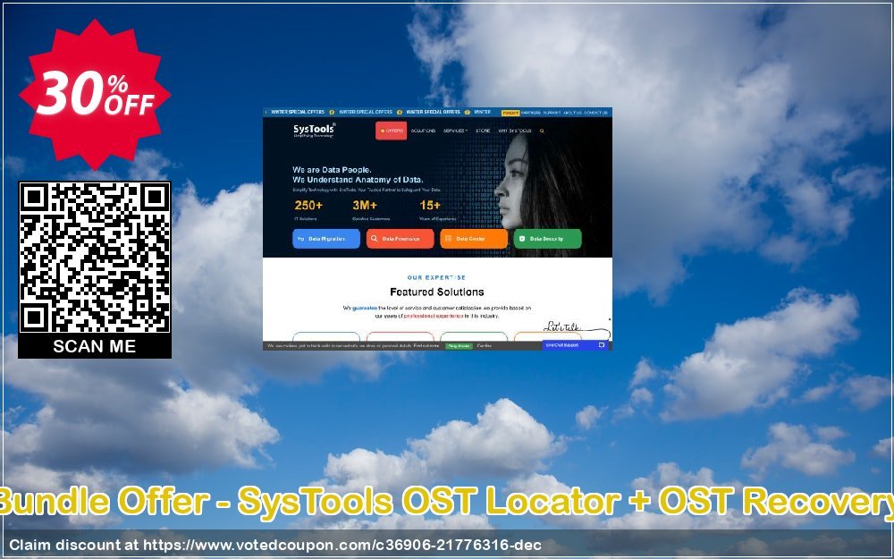 Bundle Offer - SysTools OST Locator + OST Recovery Coupon, discount SysTools Summer Sale. Promotion: marvelous promo code of Bundle Offer - SysTools OST Locator + OST Recovery 2023