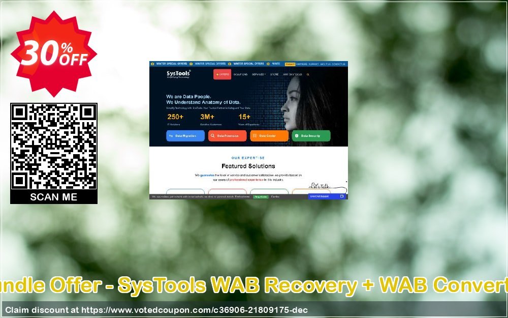 Bundle Offer - SysTools WAB Recovery + WAB Converter Coupon Code Apr 2024, 30% OFF - VotedCoupon