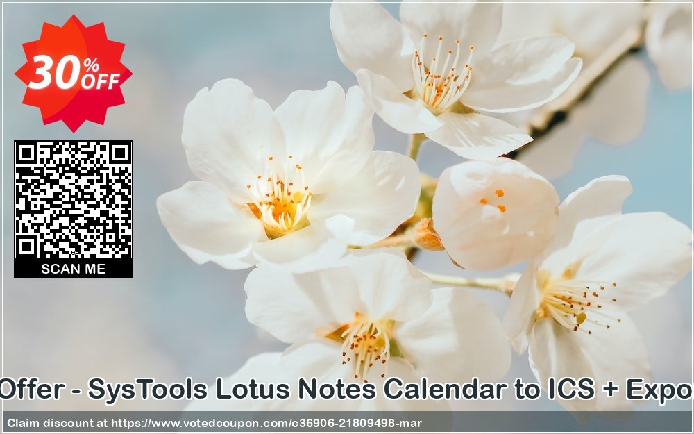 Bundle Offer - SysTools Lotus Notes Calendar to ICS + Export Notes Coupon Code Apr 2024, 30% OFF - VotedCoupon