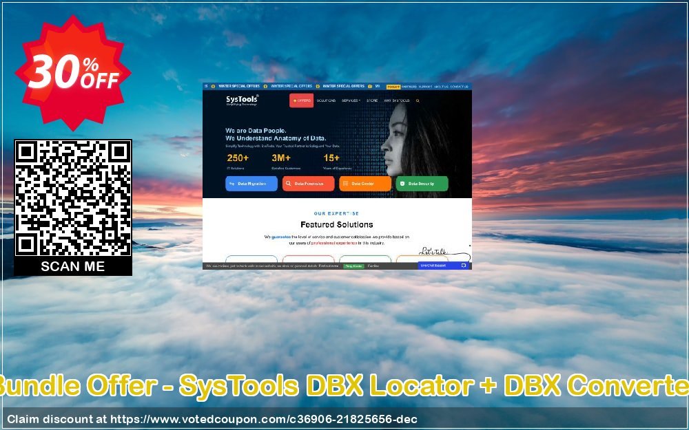 Bundle Offer - SysTools DBX Locator + DBX Converter Coupon Code Apr 2024, 30% OFF - VotedCoupon