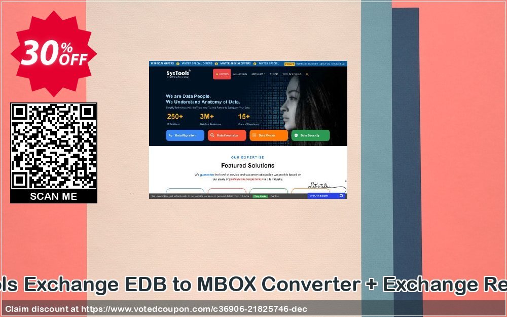 SysTools Exchange EDB to MBOX Converter + Exchange Recovery Coupon Code Apr 2024, 30% OFF - VotedCoupon