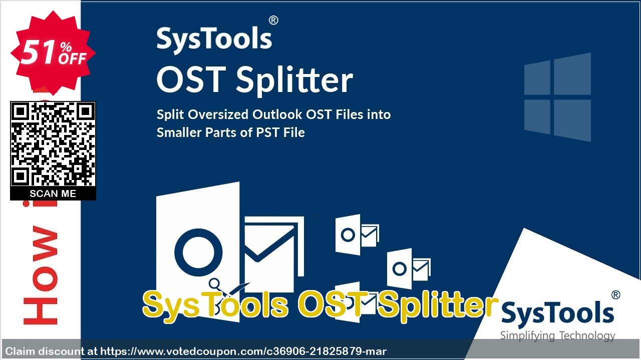 SysTools OST Splitter Coupon, discount 50% OFF SysTools OST Splitter, verified. Promotion: Awful sales code of SysTools OST Splitter, tested & approved