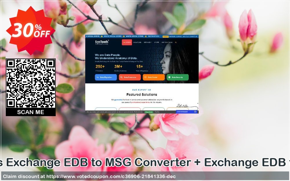 SysTools Exchange EDB to MSG Converter + Exchange EDB to MBOX Coupon Code Apr 2024, 30% OFF - VotedCoupon