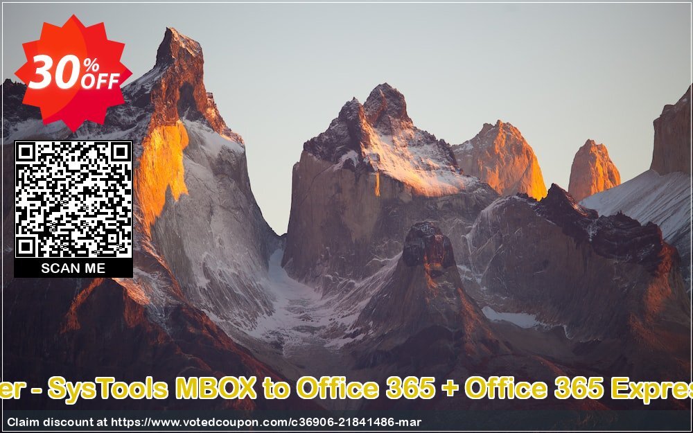 Bundle Offer - SysTools MBOX to Office 365 + Office 365 Express Migrator Coupon Code Apr 2024, 30% OFF - VotedCoupon