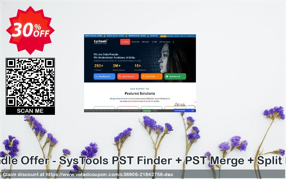 Bundle Offer - SysTools PST Finder + PST Merge + Split PST Coupon Code Apr 2024, 30% OFF - VotedCoupon
