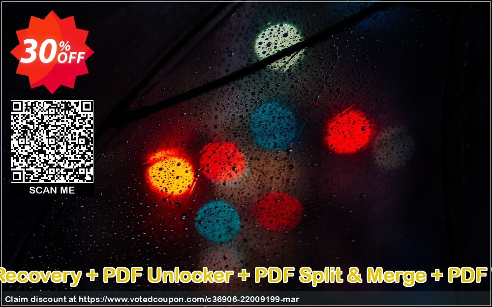 Bundle Offer - PDF Bates Numberer + PDF Recovery + PDF Unlocker + PDF Split & Merge + PDF Watermark + PDF Form Filler + PDF Toolbox Coupon Code Apr 2024, 30% OFF - VotedCoupon