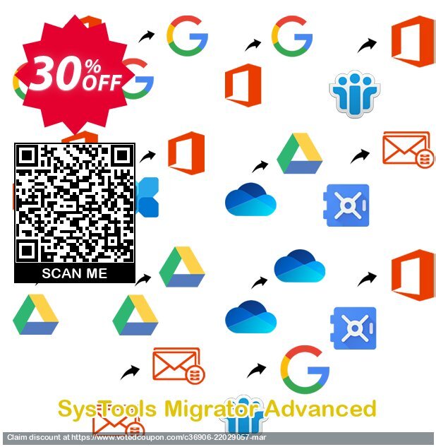 SysTools Migrator Advanced Coupon, discount SysTools Spring Offer. Promotion: impressive promo code of SysTools Migrator (G Suite) + Managed Services 2024