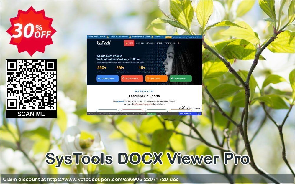 SysTools DOCX Viewer Pro voted-on promotion codes
