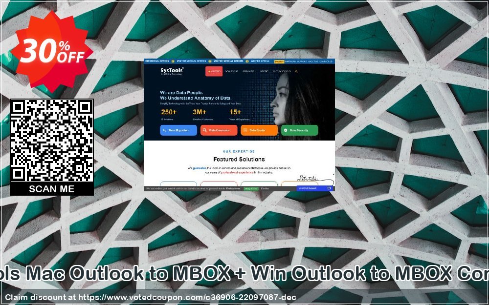 SysTools MAC Outlook to MBOX + Win Outlook to MBOX Converter Coupon Code Apr 2024, 30% OFF - VotedCoupon
