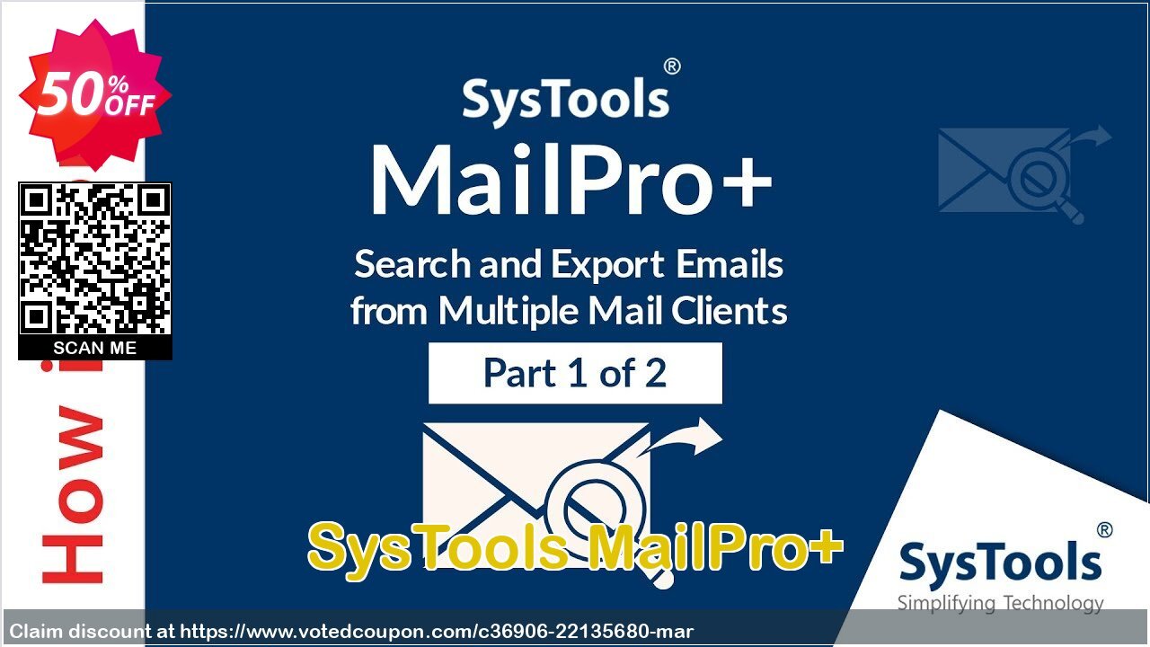 SysTools MailPro+ Coupon Code May 2024, 50% OFF - VotedCoupon