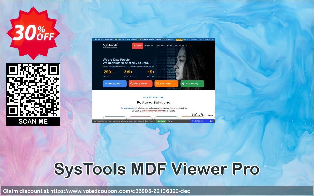 SysTools MDF Viewer Pro Coupon, discount SysTools MDF Viewer Pro special promotions code 2024. Promotion: special promotions code of SysTools MDF Viewer Pro 2024