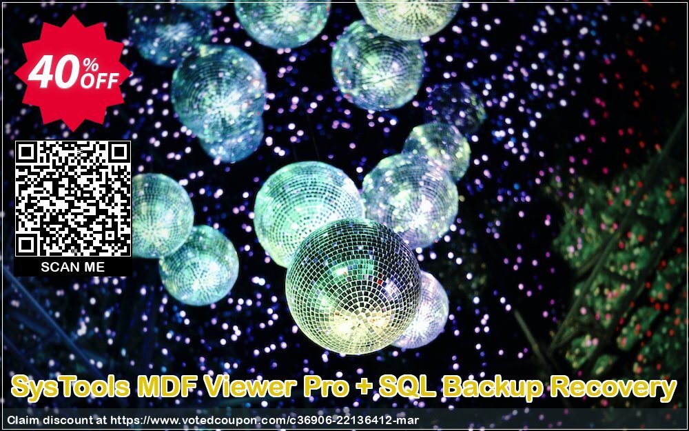 SysTools MDF Viewer Pro + SQL Backup Recovery Coupon, discount SysTools Email Pre Monsoon Offer. Promotion: special sales code of Bundle Offer - SysTools MDF Viewer Pro + SQL Backup Recovery 2024