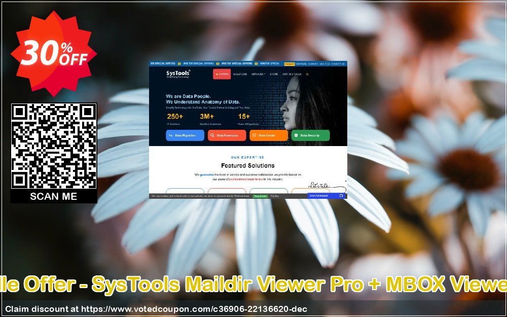 Bundle Offer - SysTools Maildir Viewer Pro + MBOX Viewer Pro Coupon Code Apr 2024, 30% OFF - VotedCoupon