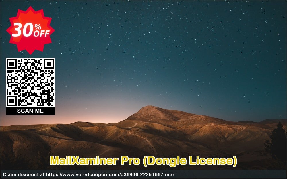 MailXaminer Pro, Dongle Plan  Coupon, discount MailXaminer Pro - Dongle License Special discounts code 2024. Promotion: Special discounts code of MailXaminer Pro - Dongle License 2024