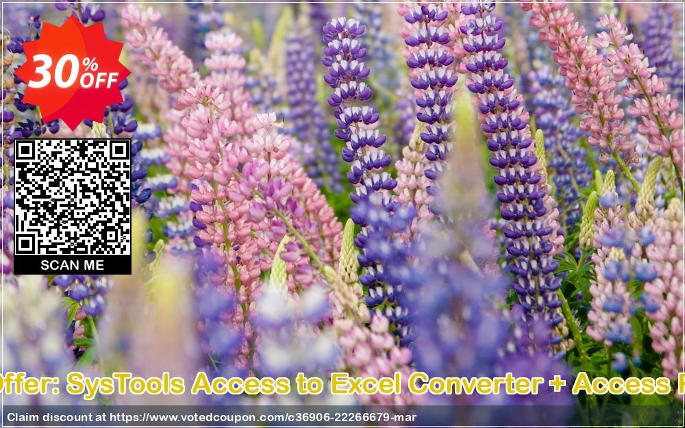 Bundle Offer: SysTools Access to Excel Converter + Access Recovery Coupon, discount SysTools Summer Sale. Promotion: amazing promo code of Bundle Offer - SysTools Access to Excel Converter + Access Recovery 2024