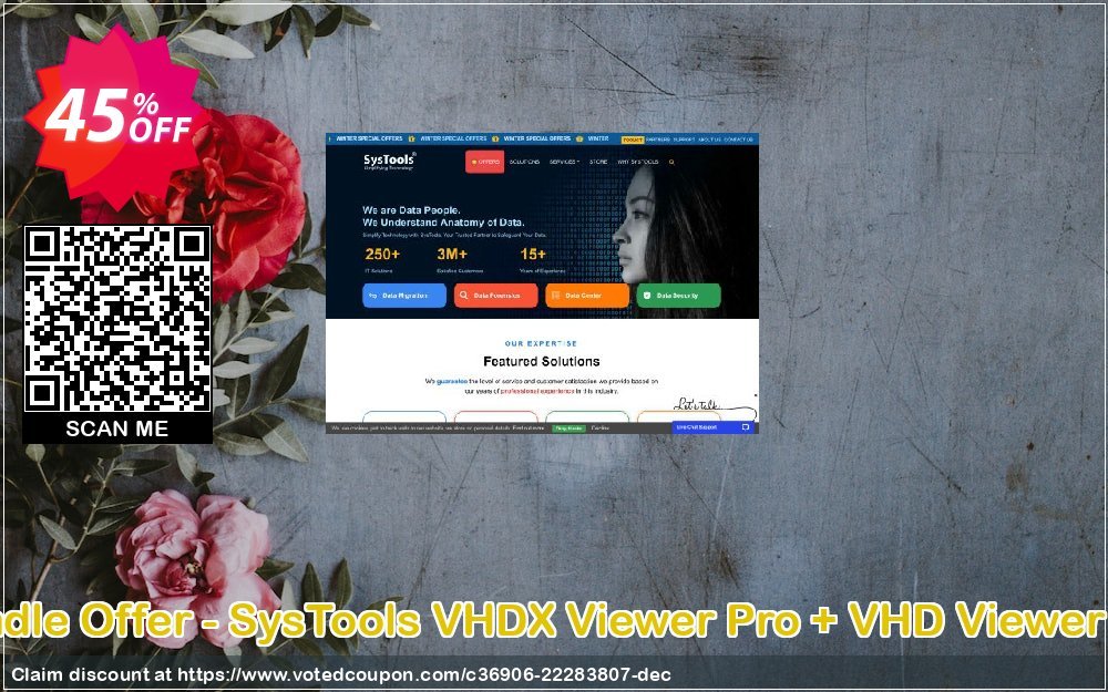 Bundle Offer - SysTools VHDX Viewer Pro + VHD Viewer Pro Coupon Code Apr 2024, 45% OFF - VotedCoupon