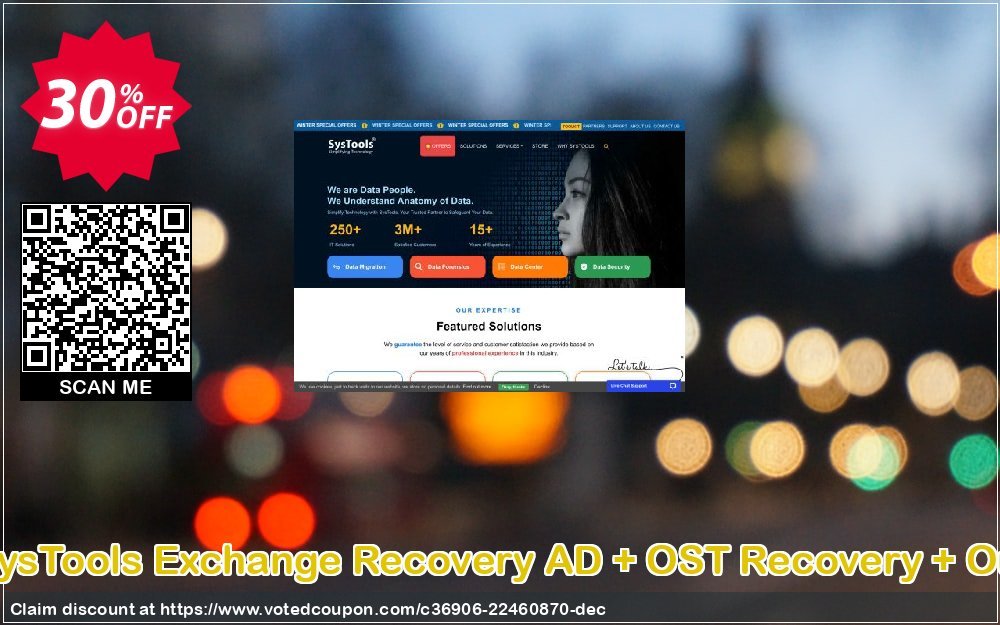 Bundle Offer - SysTools Exchange Recovery AD + OST Recovery + Outlook Recovery Coupon Code Apr 2024, 30% OFF - VotedCoupon