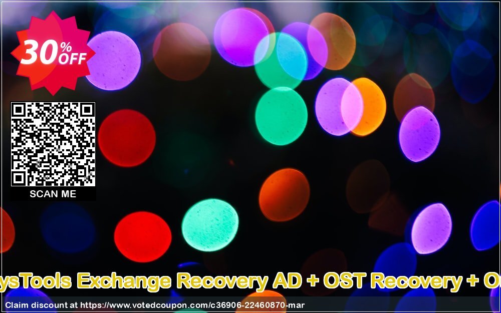 Bundle Offer - SysTools Exchange Recovery AD + OST Recovery + Outlook Recovery Coupon, discount SysTools Pre Monsoon Offer. Promotion: Best deals code of Bundle Offer - SysTools Exchange Recovery AD + OST Recovery + Outlook Recovery 2024