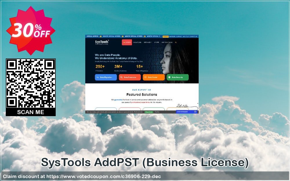 SysTools AddPST, Business Plan  Coupon Code Apr 2024, 30% OFF - VotedCoupon
